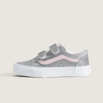 Zapatilla Niña Old Skool Velcro Gris