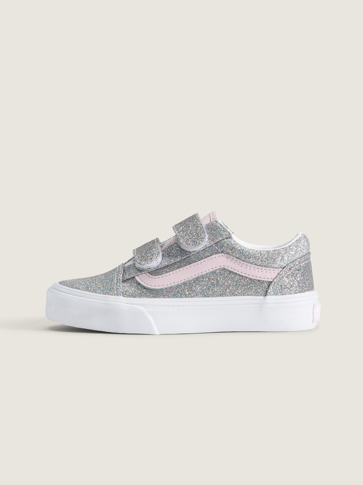 Zapatilla Niña Old Skool Velcro Gris