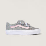 Zapatilla Niña Old Skool Velcro Gris