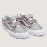 Zapatilla Niña Old Skool Velcro Gris
