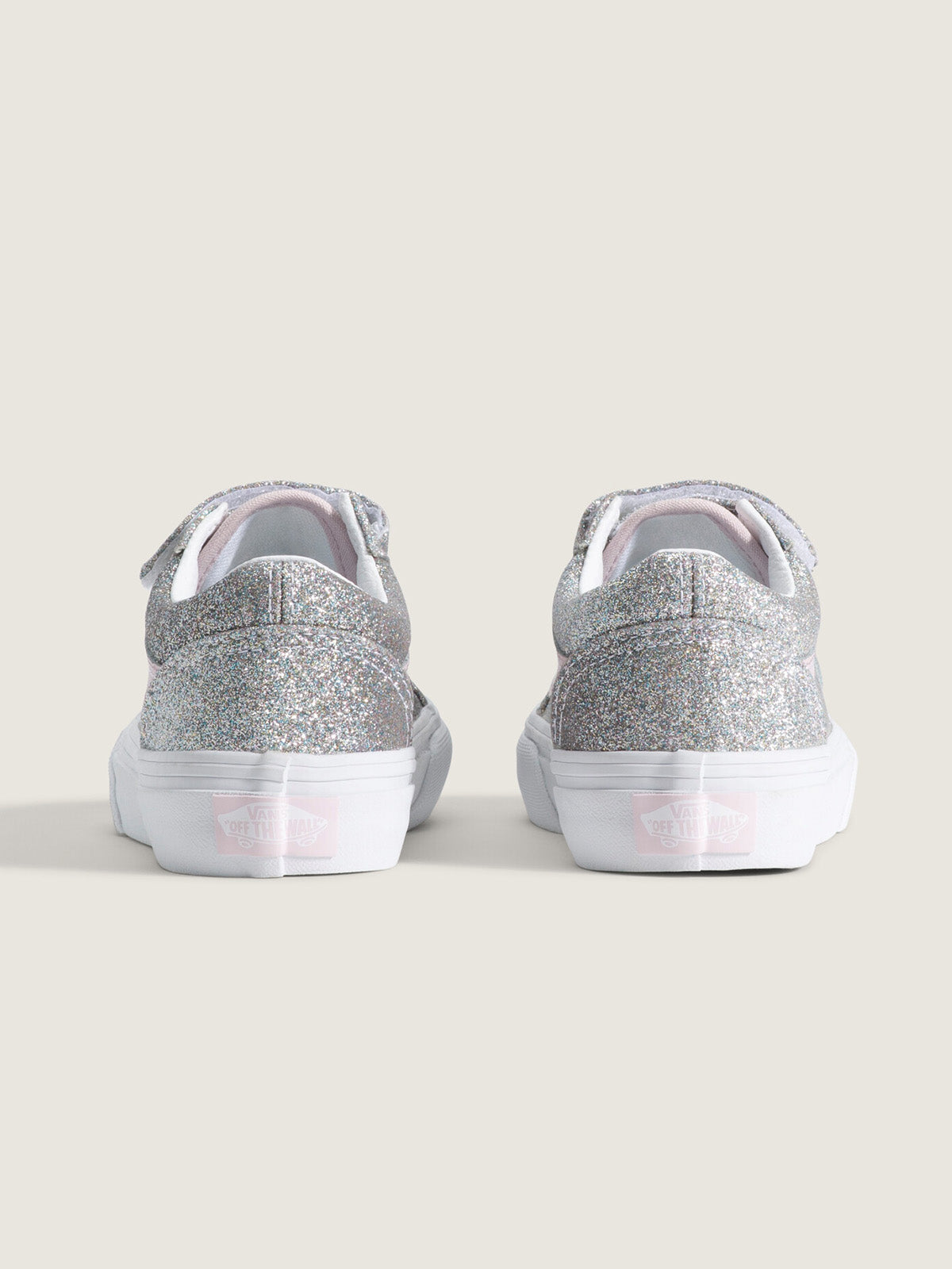Zapatilla Niña Old Skool Velcro Gris