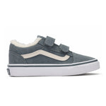 Zapatilla Niño Old Skool V Celeste Vans
