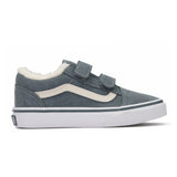 Zapatilla Niño Old Skool V Celeste Vans