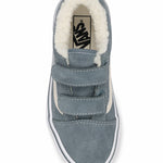 Zapatilla Niño Old Skool V Celeste Vans