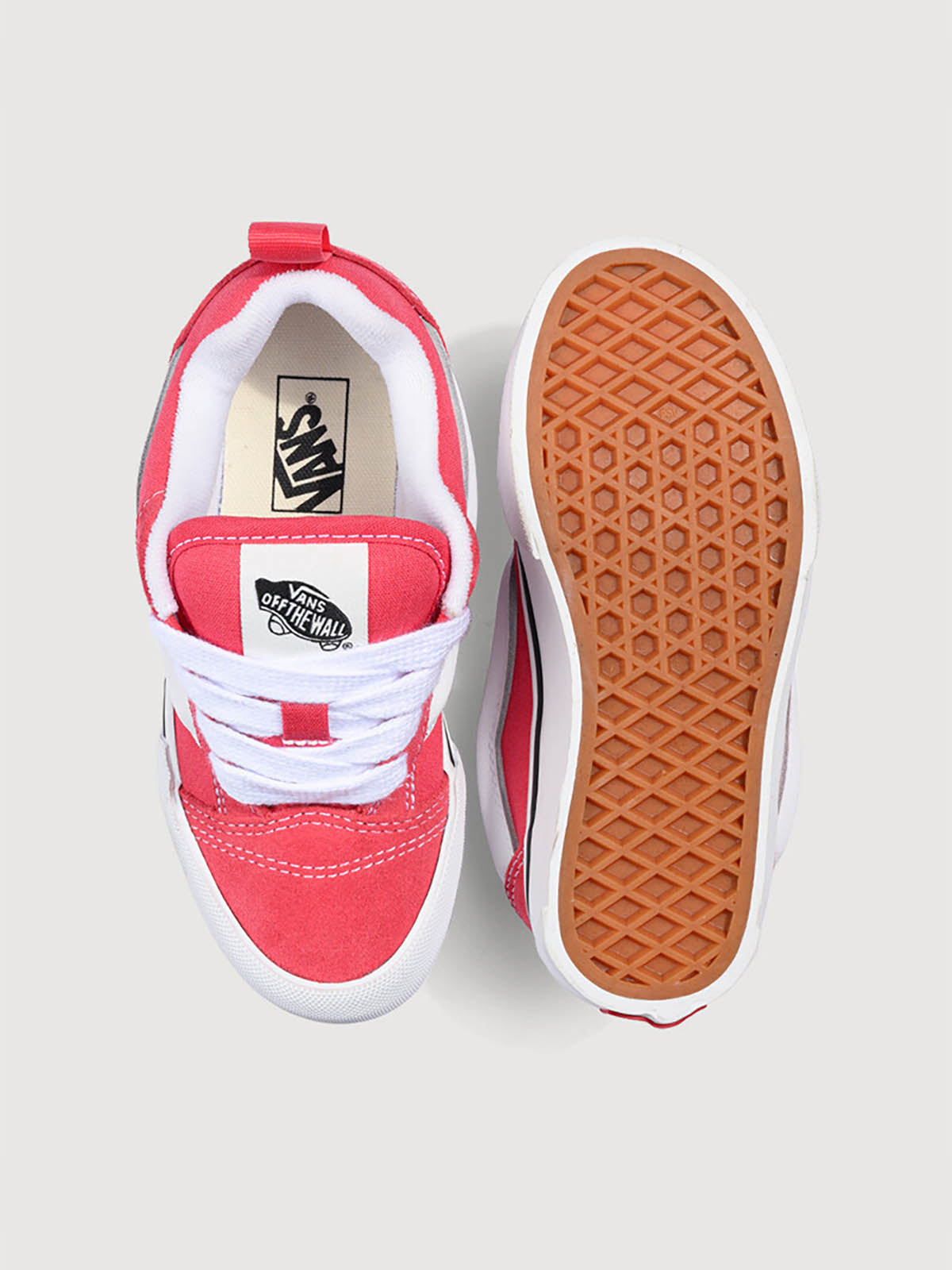 Zapatilla Niño (5 a 12 años) Knu Skool Rojo Vans