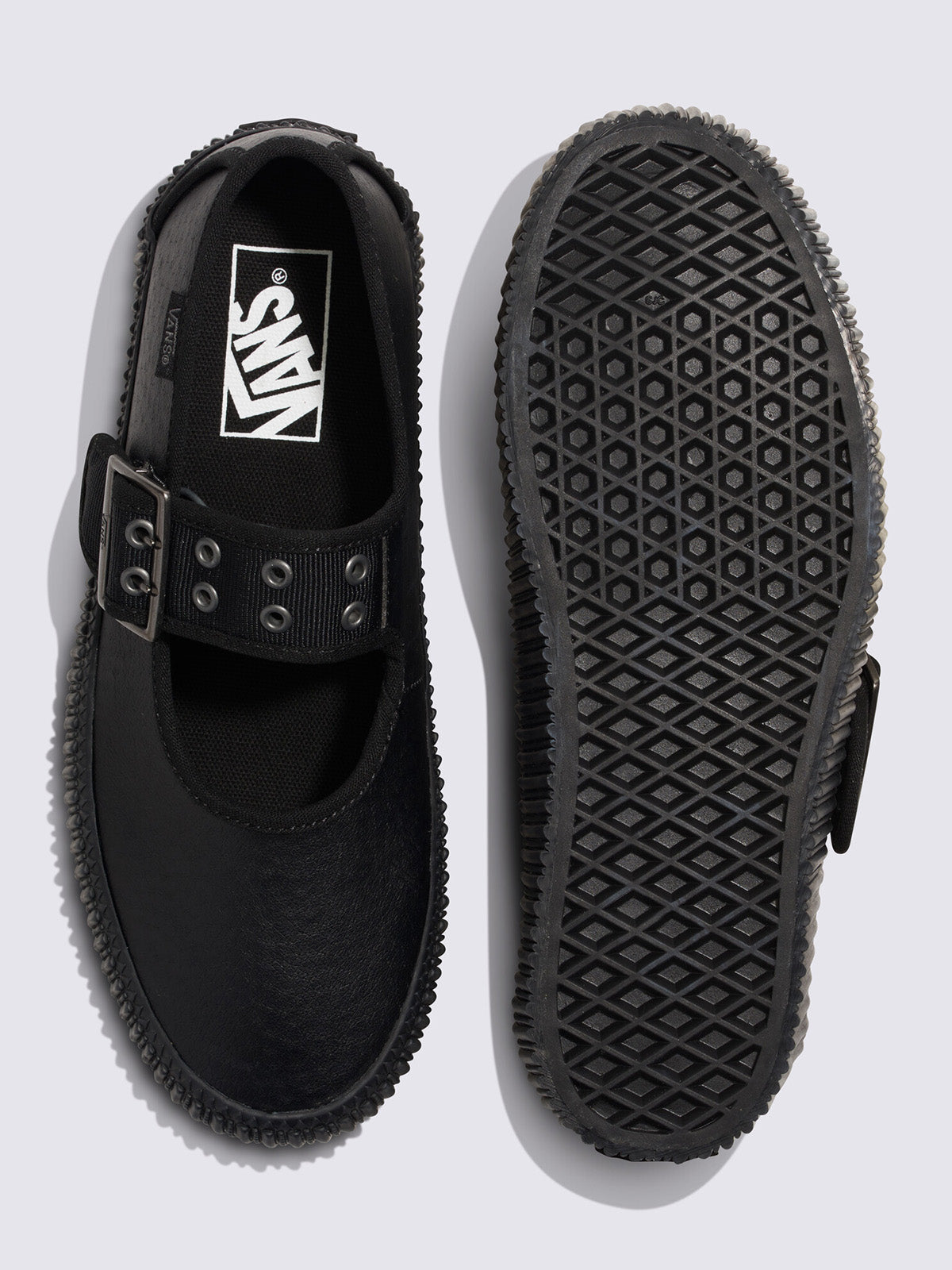 Zapatilla Mujer Mary Jane Creeper Negro Vans