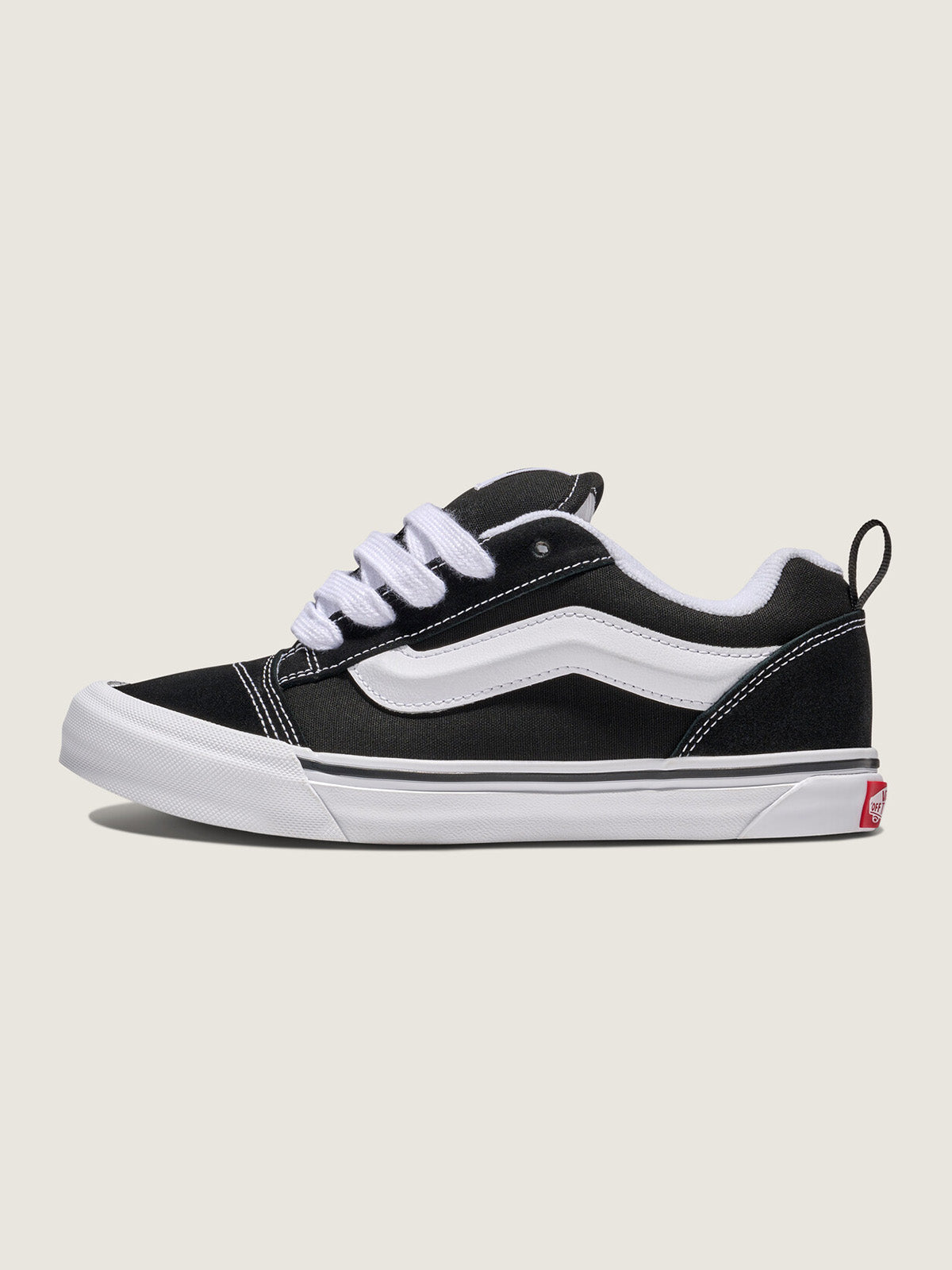 Zapatilla Junior (8 a 14 años) Knu Skool Negro Vans
