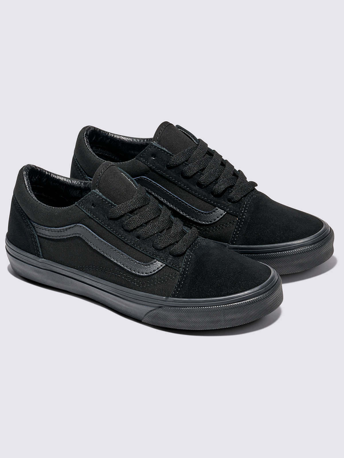 Zapatilla Junior (8 a 14 años) Old Skool Negro Vans