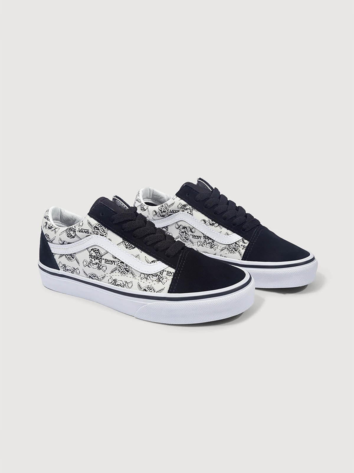 Zapatilla Junior (8 a 14 años) Old Skool Negro Vans