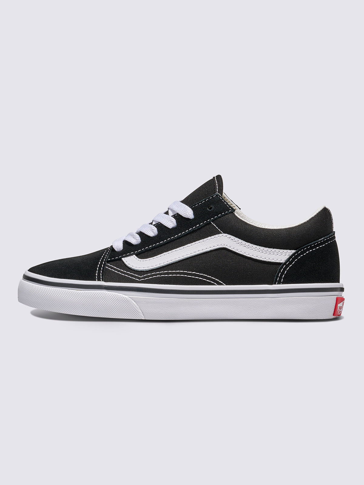 Zapatilla Junior (8 a 14 años) Old Skool Negro Vans