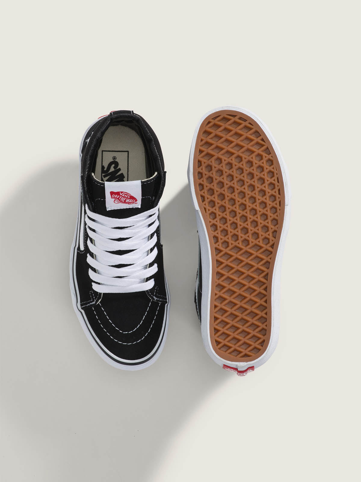 Zapatilla Junior (8 a 14 años) Sk8-Hi Negro Vans