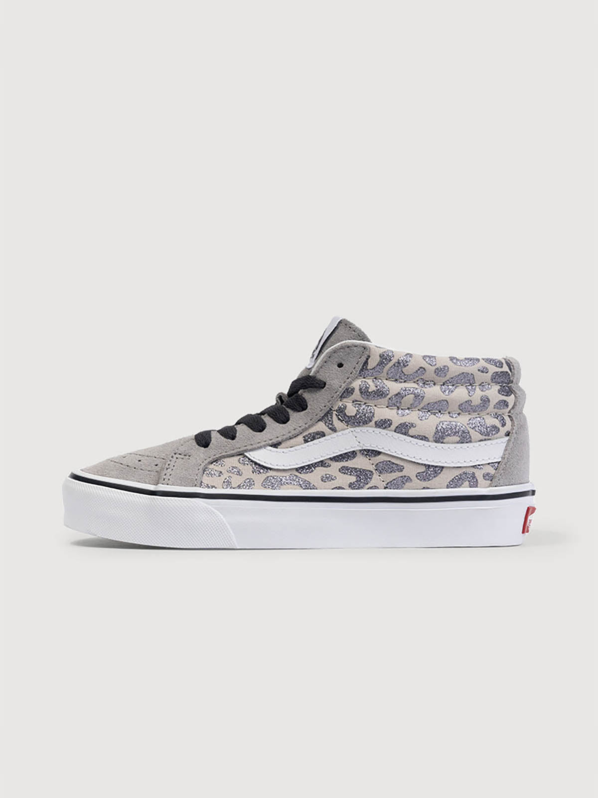 Zapatilla Junior (8 a 14 años) Sk8-Mid Gris Vans