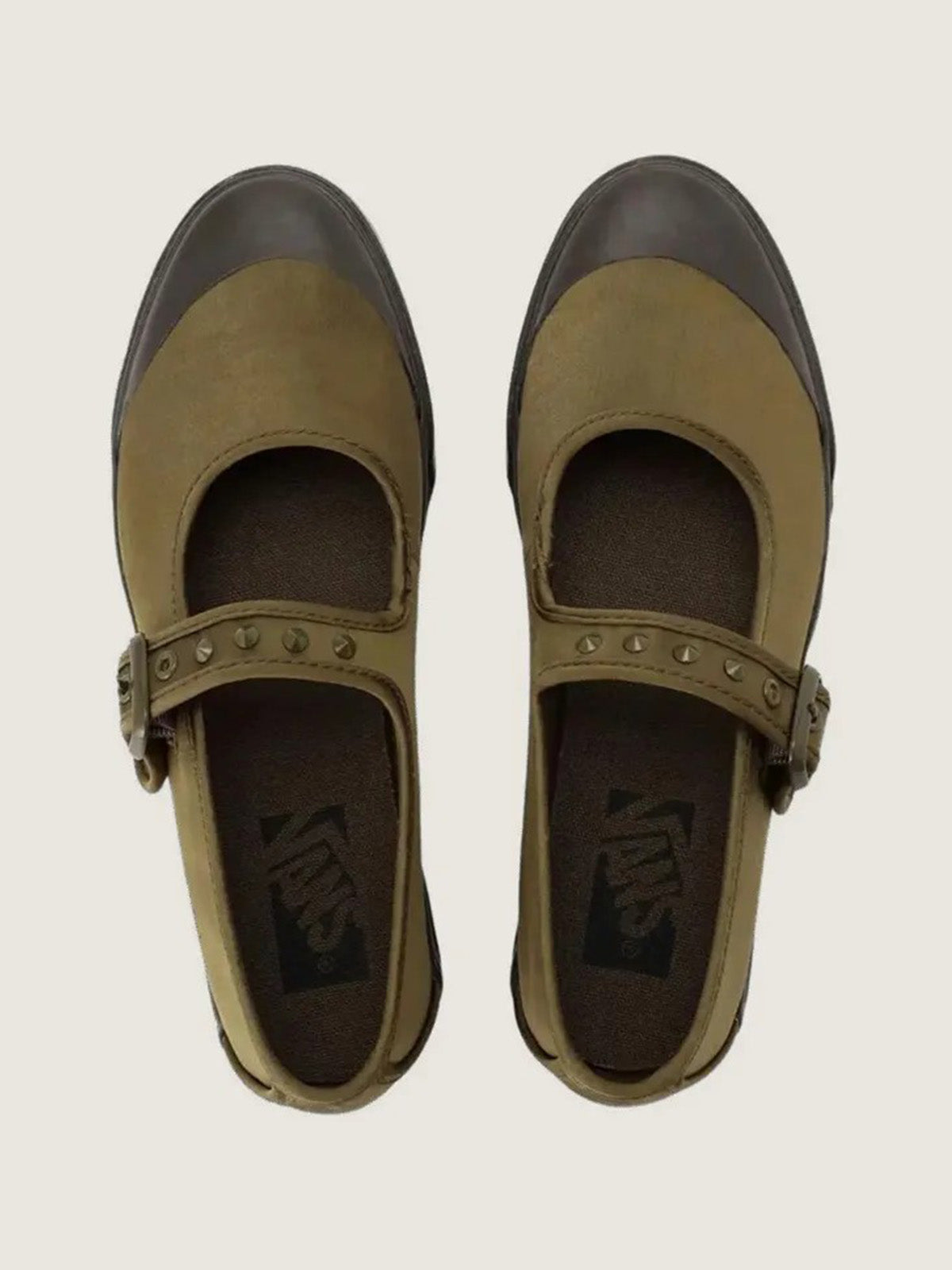 Zapatilla Mujer Premium Mary Jane Lowpro Café Vans