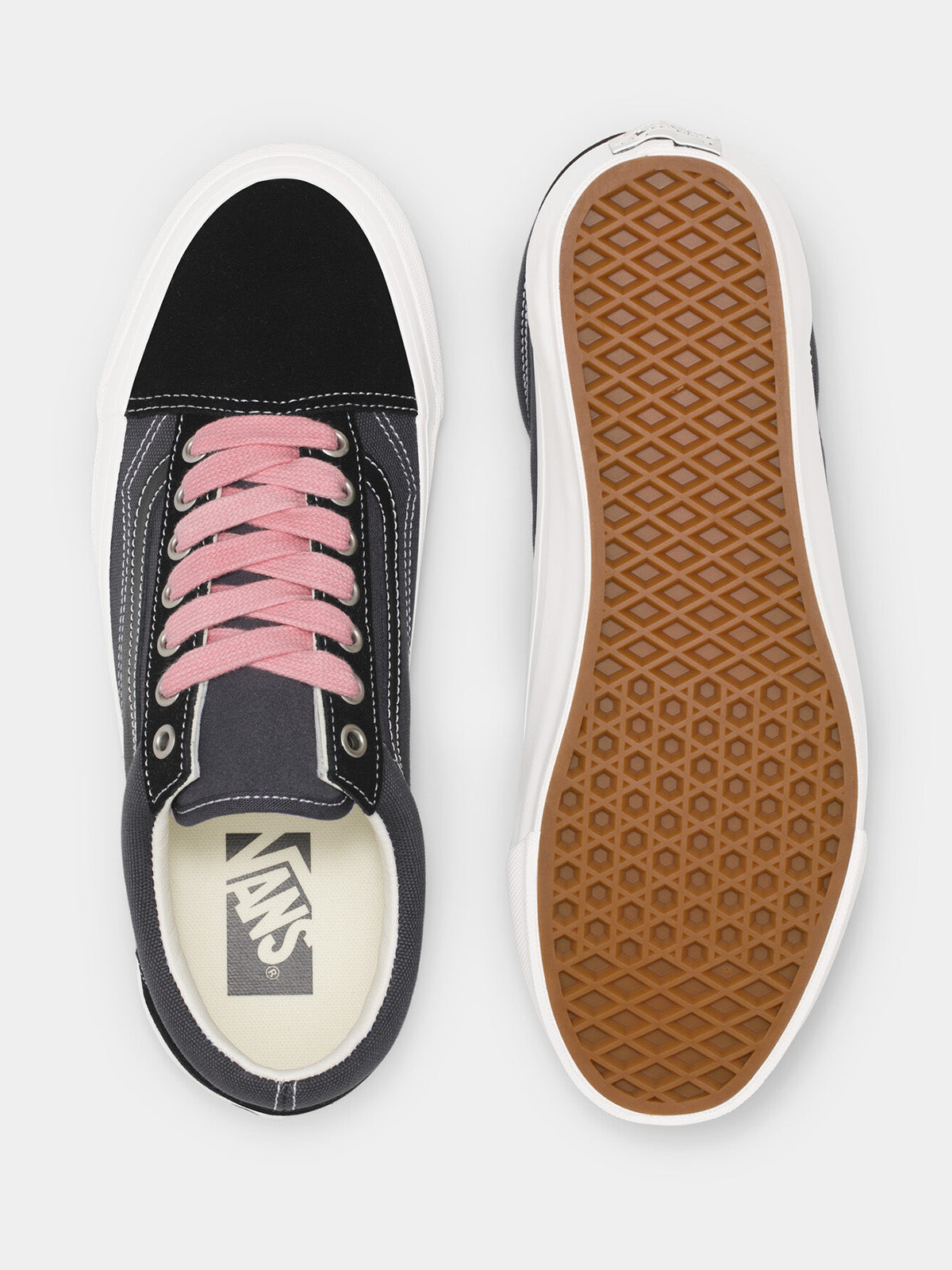 Zapatilla Adulto Premium Old Skool Gris Vans