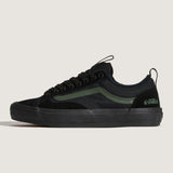 Zapatilla Hombre Skate Old Skool 36+ Atiba Negro Vans