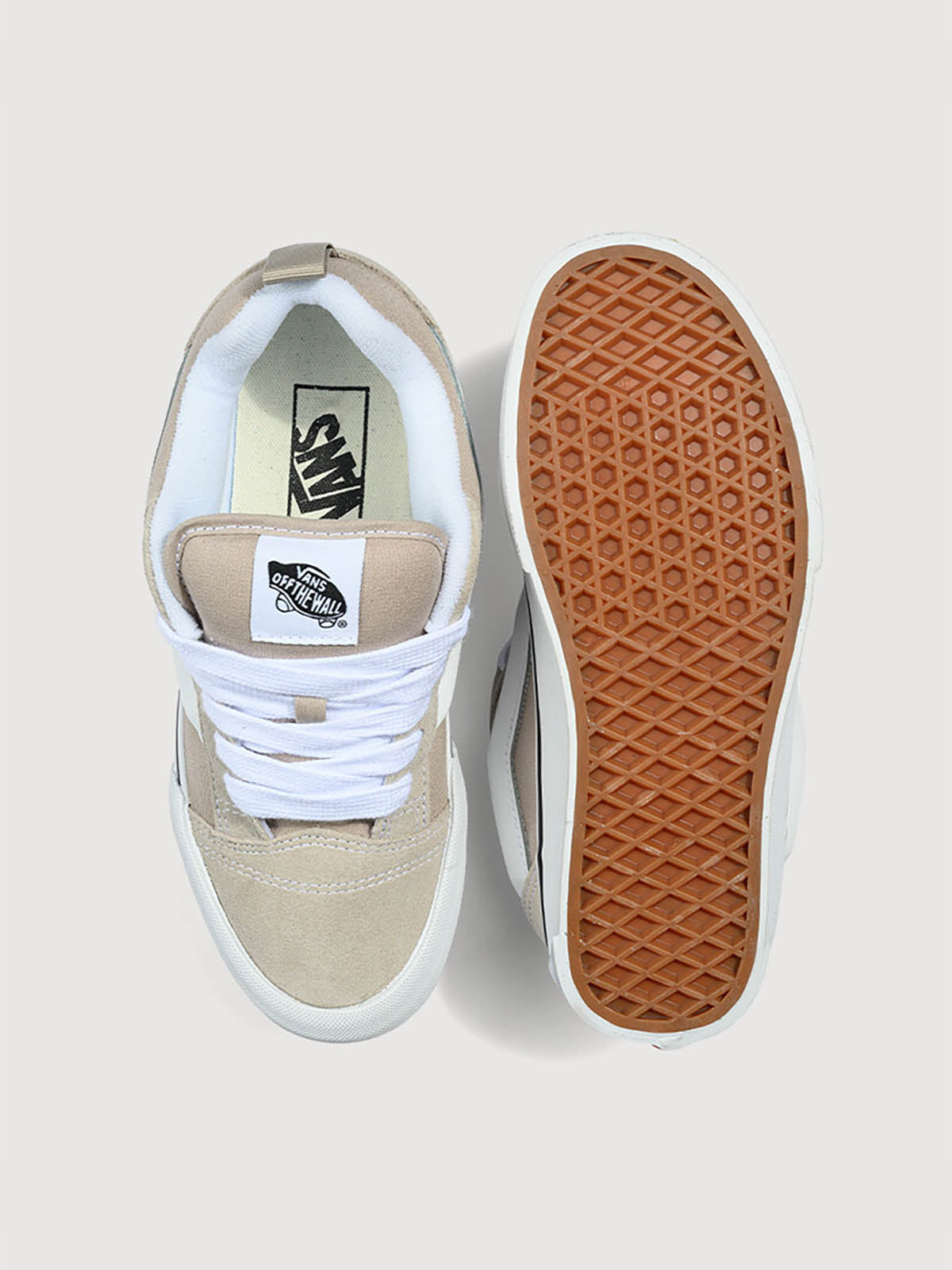 Zapatilla Adulto Knu Skool Beige Vans