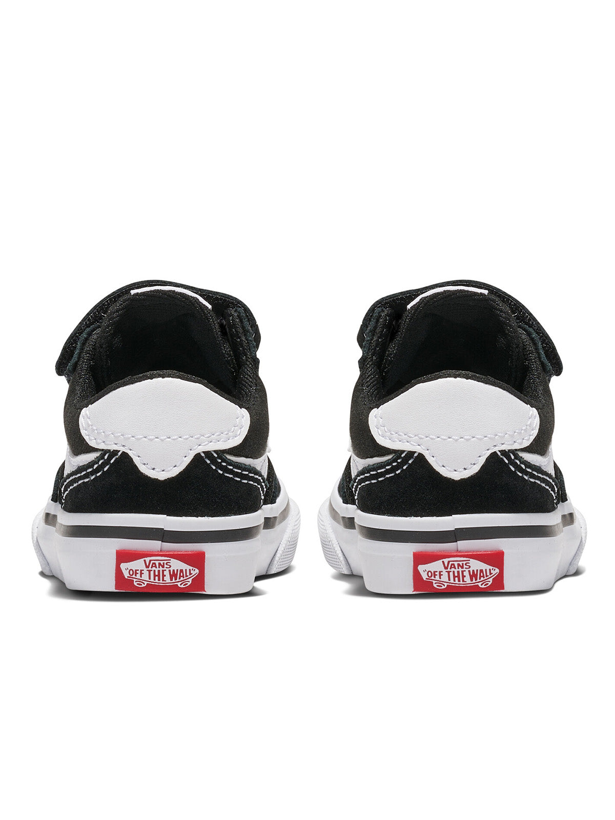 Zapatilla Niño Brooklyn Velcro Negro Vans
