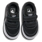 Zapatilla Niño Brooklyn  Velcro Negro Vans
