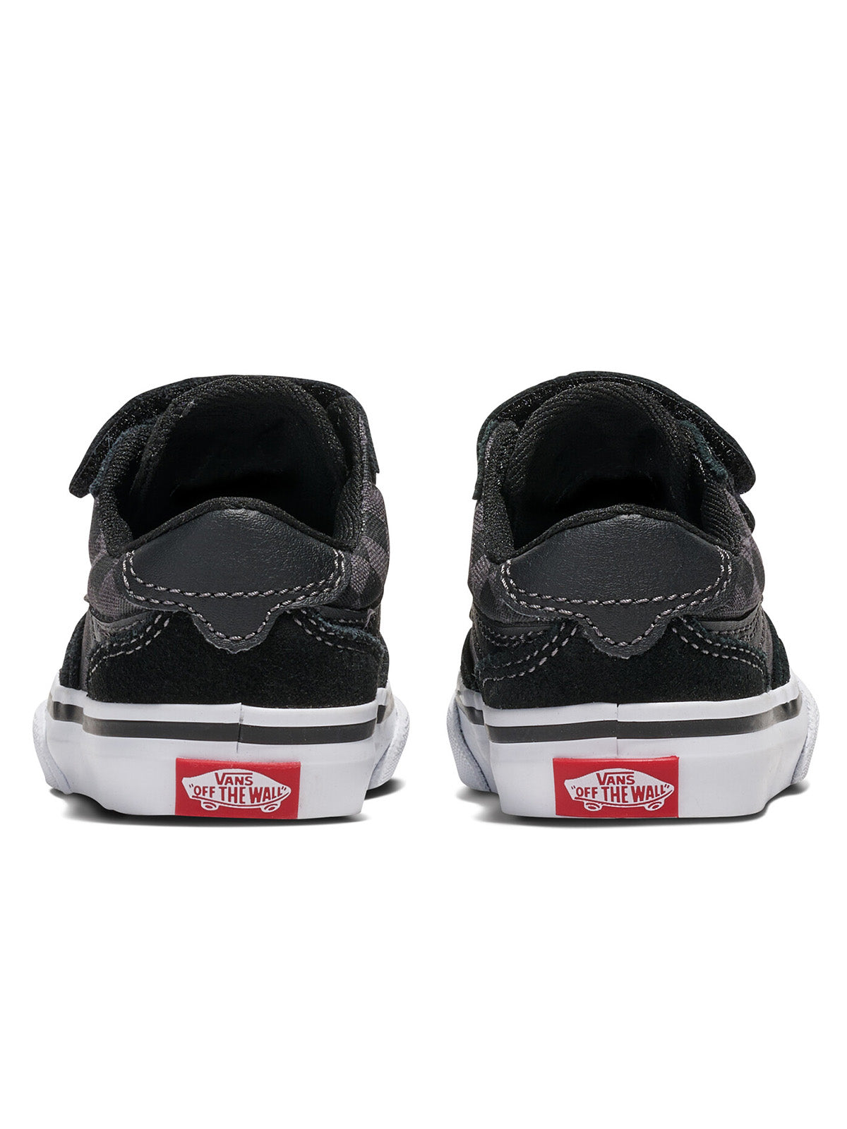 Zapatilla Niño Brooklyn  Velcro Negro Vans