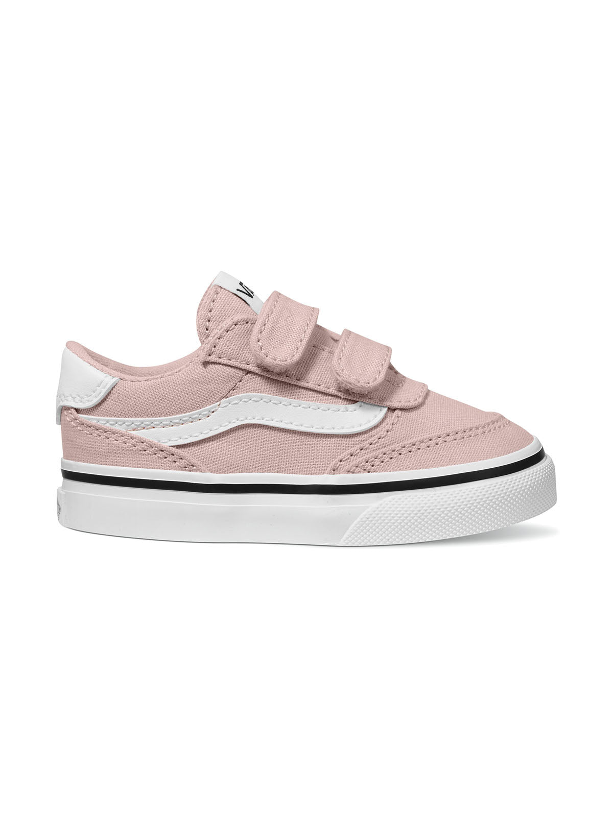 Zapatilla Niño Brooklyn Velcro Rosado Vans