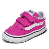 Zapatilla Niño Brooklyn Velcro Rosado Vans