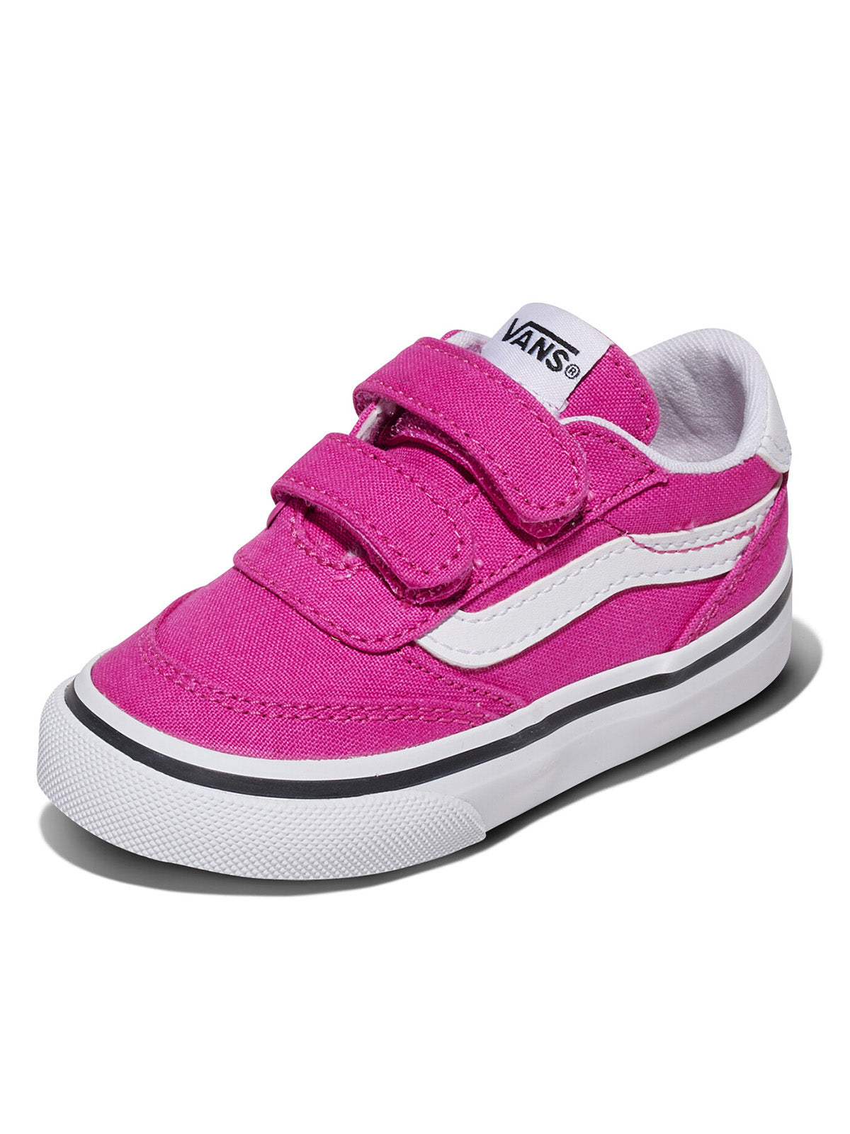 Zapatilla Niño Brooklyn Velcro Rosado Vans