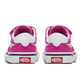 Zapatilla Niño Brooklyn Velcro Rosado Vans