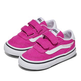 Zapatilla Niño Brooklyn Velcro Rosado Vans