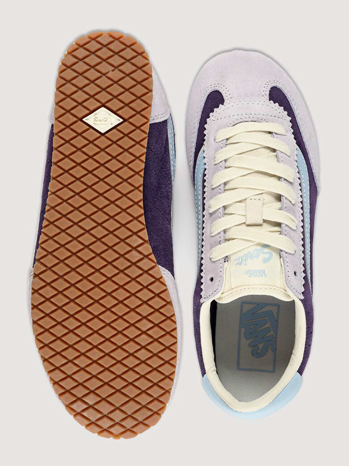 Zapatilla Mujer Super Lowpro Morado Vans