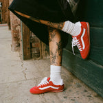 Zapatilla Mujer Super Lowpro Rojo Vans