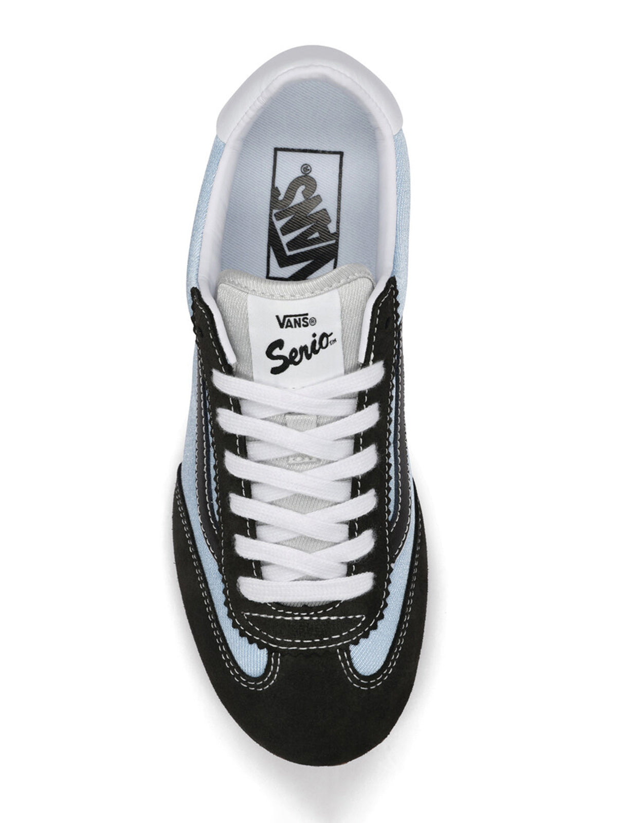 Zapatilla Mujer Super Lowpro Celeste Vans