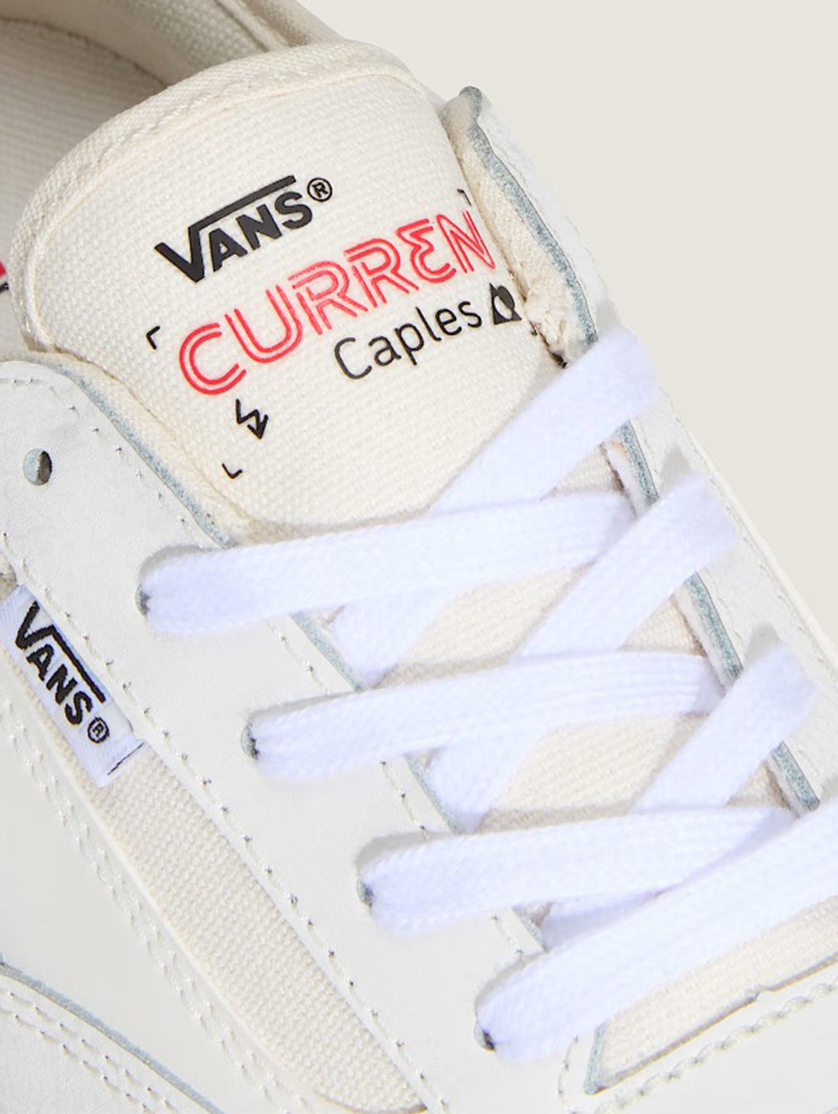 Zapatilla Adulto Skate Curren Caples Blanco Vans