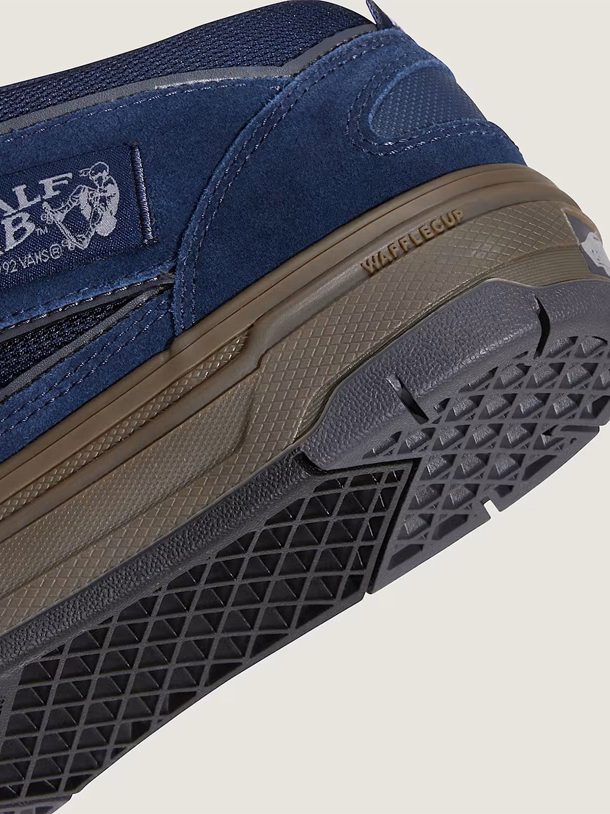 Zapatilla Hombre Skate Half Cab Waffl Azul Vans