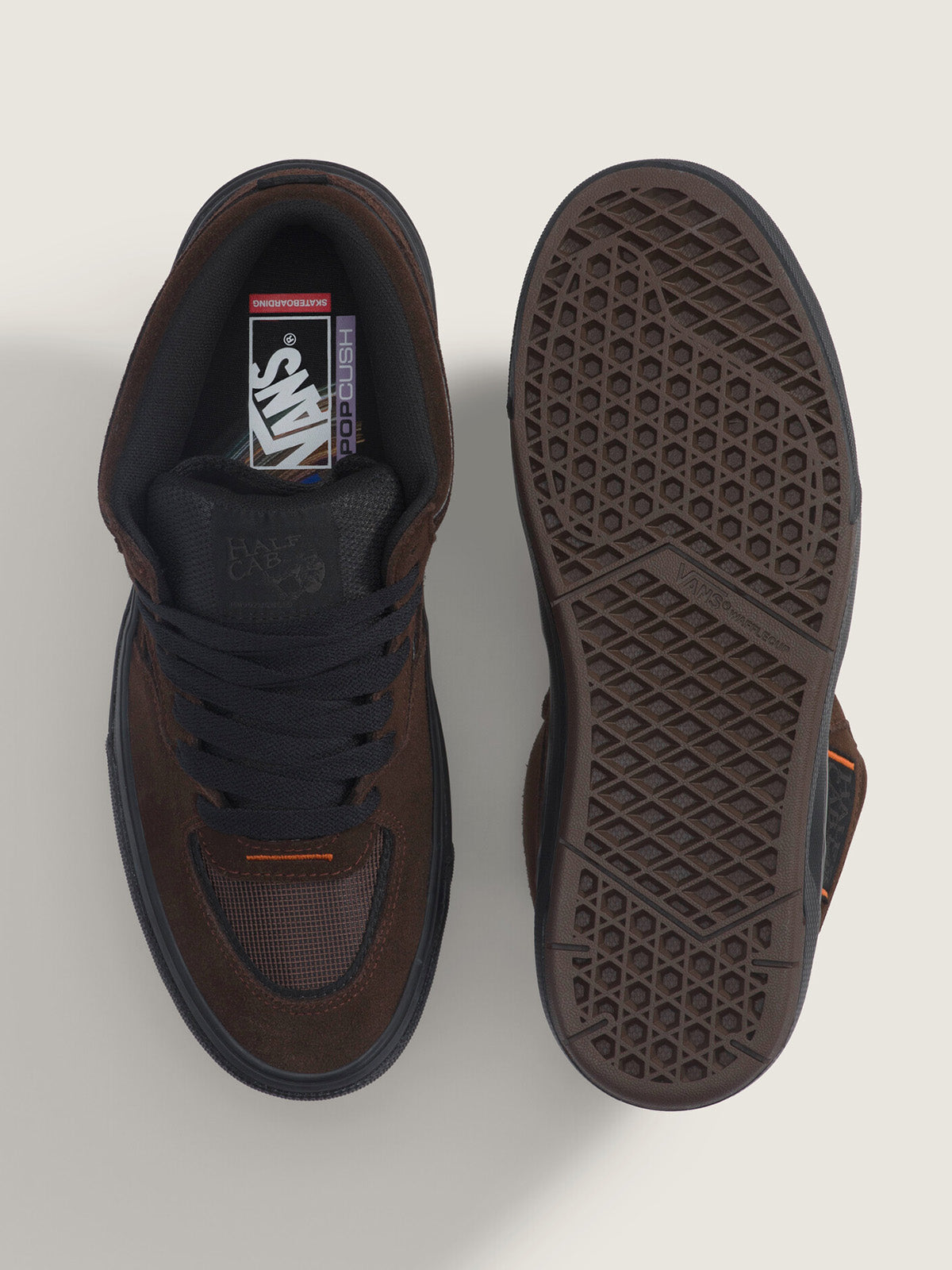 Zapatilla  Hombre Skate Half Cab Wafflecup Café