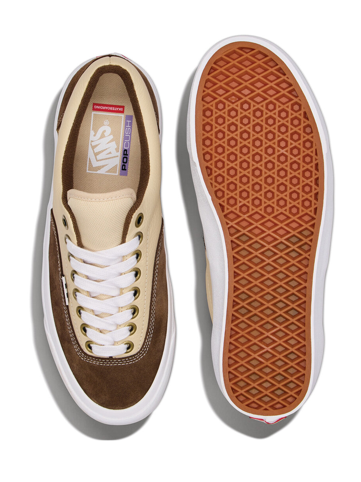 Zapatilla Hombre Skate Era Stub Café Vans