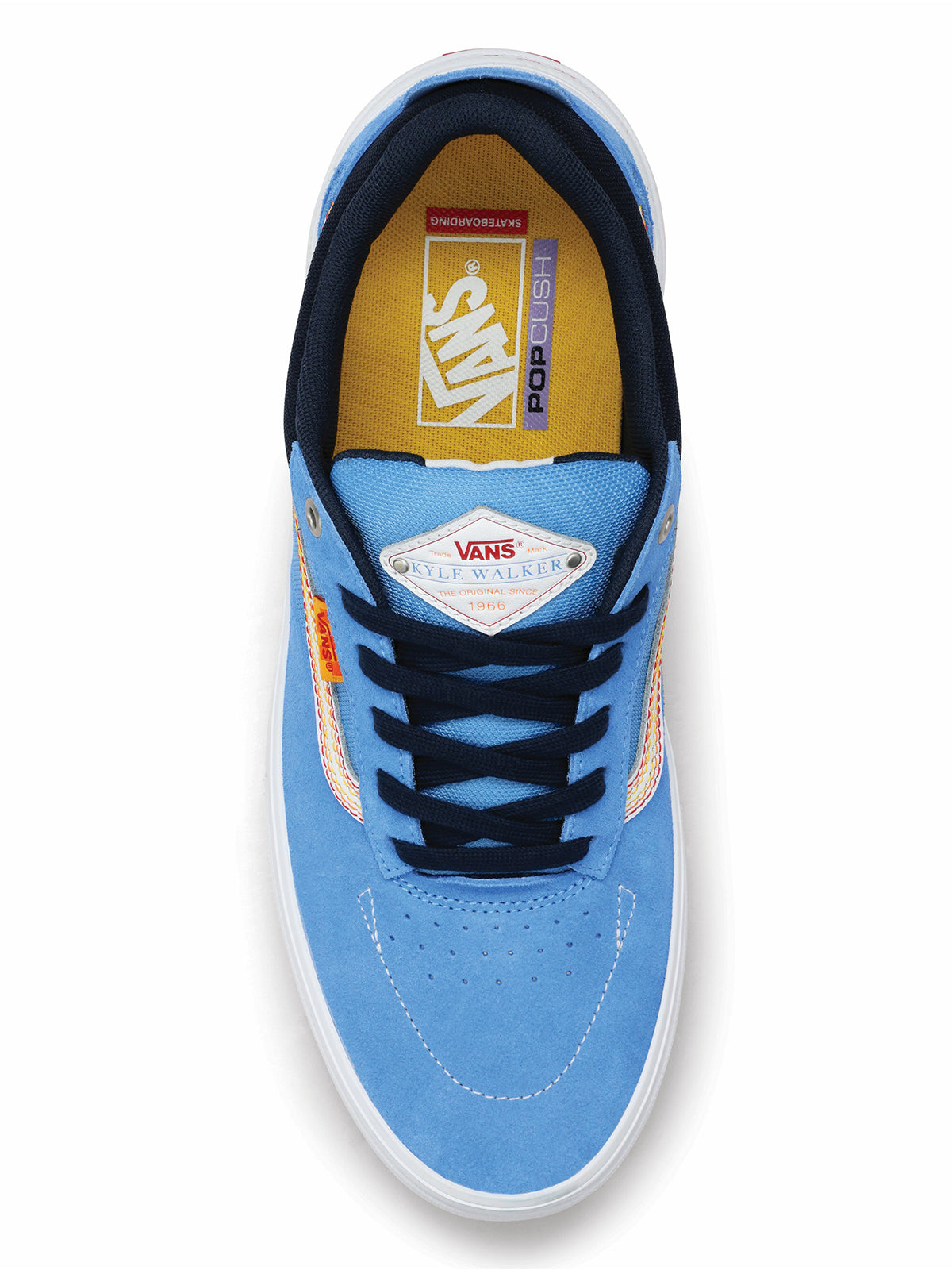 Zapatilla Hombre Skate Kyle Walker Celeste Vans