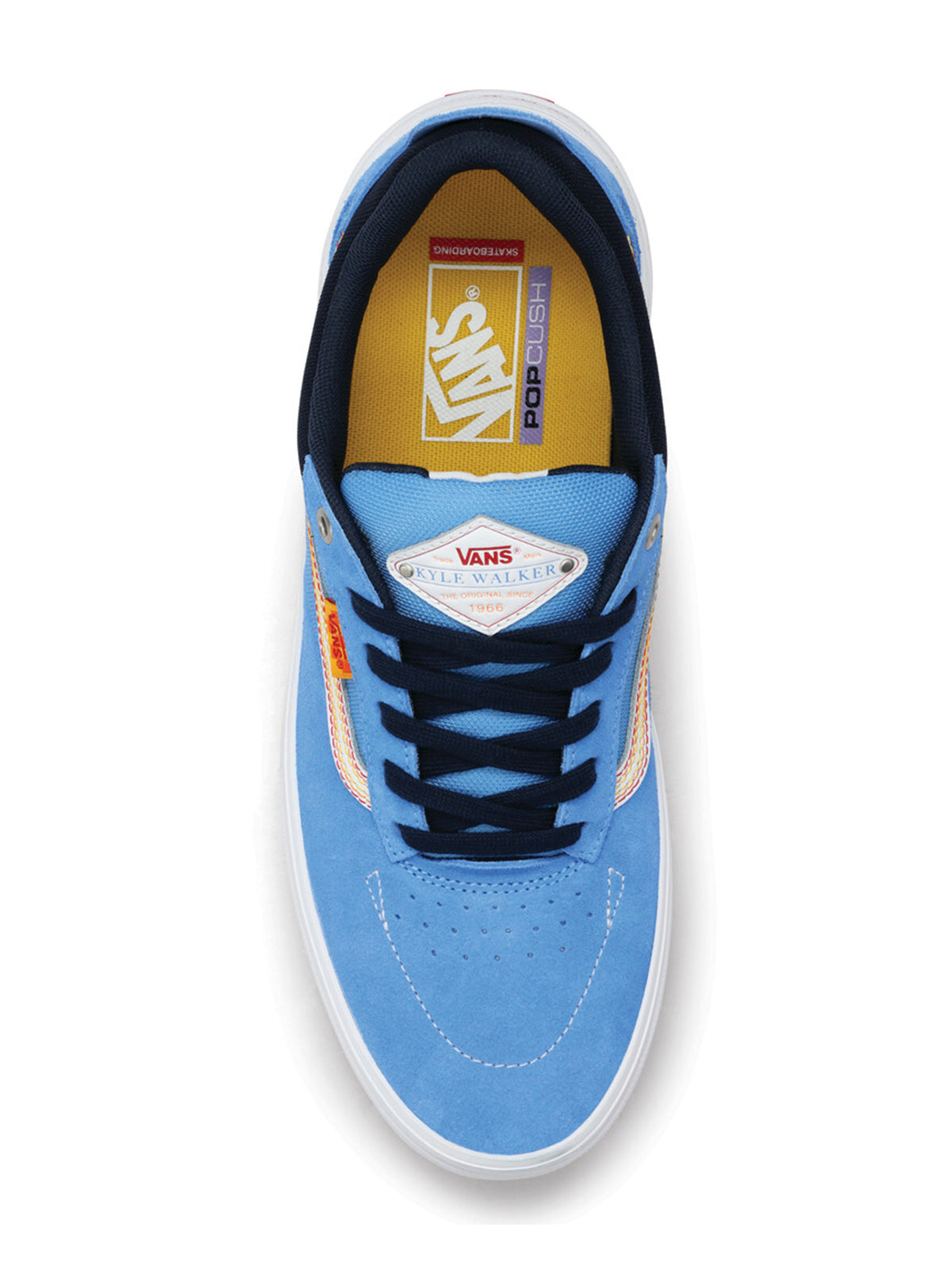 Zapatilla Hombre Skate Kyle Walker Celeste Vans