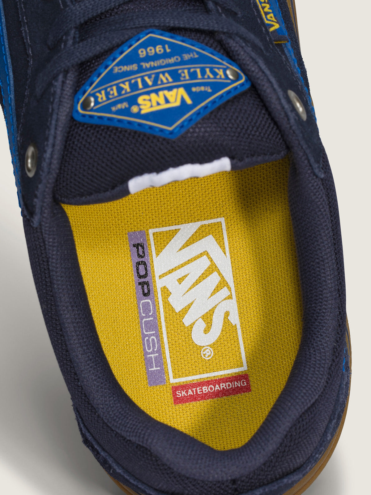 Zapatilla Hombre Skate Kyle Walker Wafflecup Azul