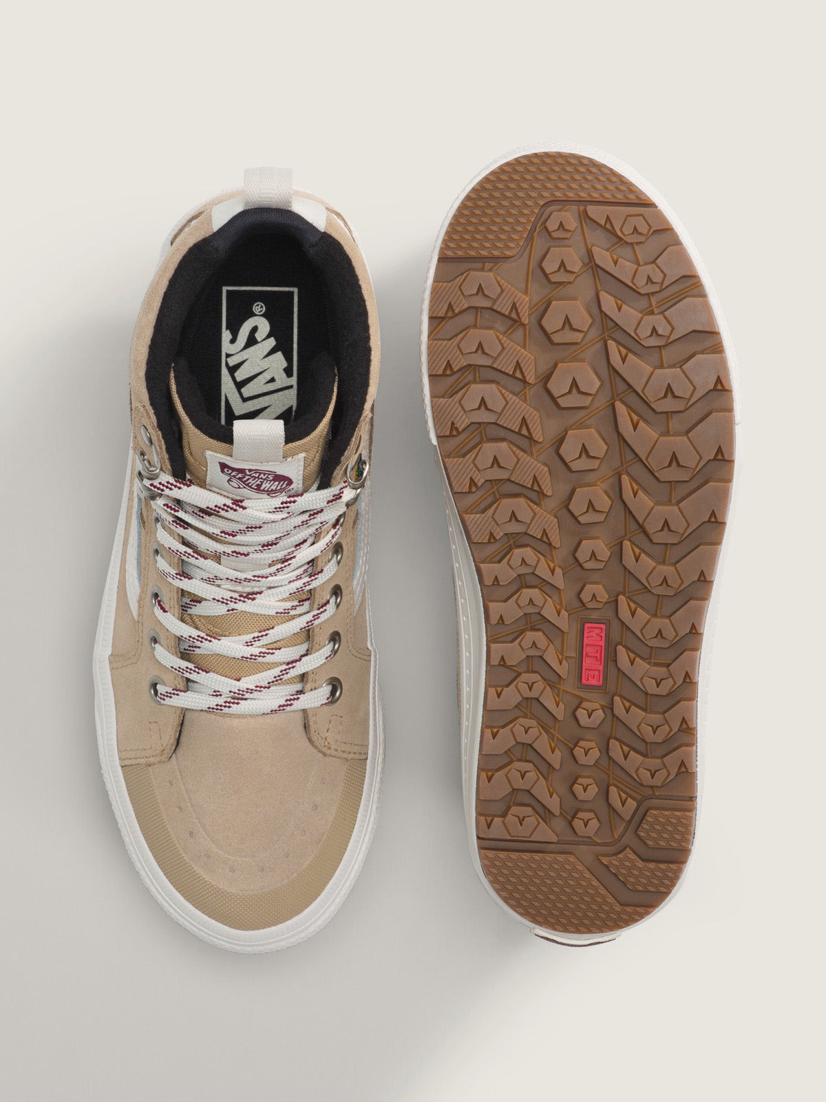 Zapatilla Adulto MTE Sk8-Hi Waterproof Beige Vans