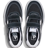 Zapatilla Niño Brooklyn  Velcro Negro Vans