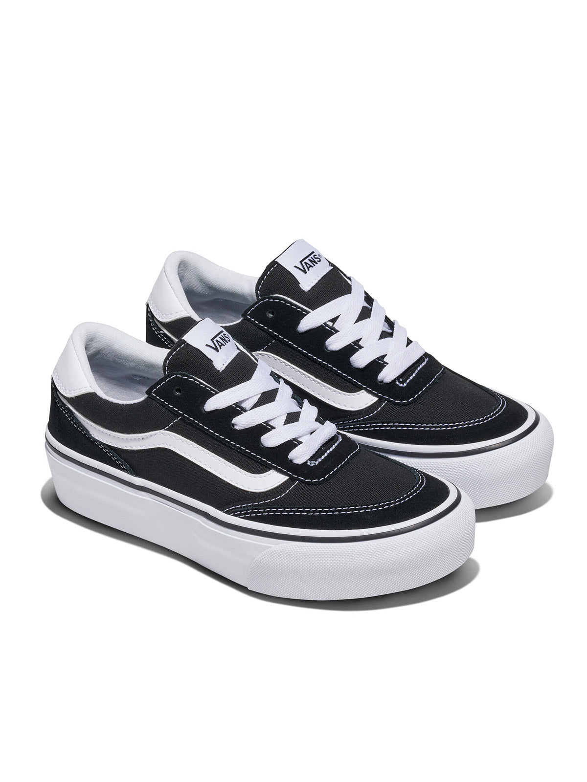 Zapatilla Mujer Brooklyn Platform Negro Vans