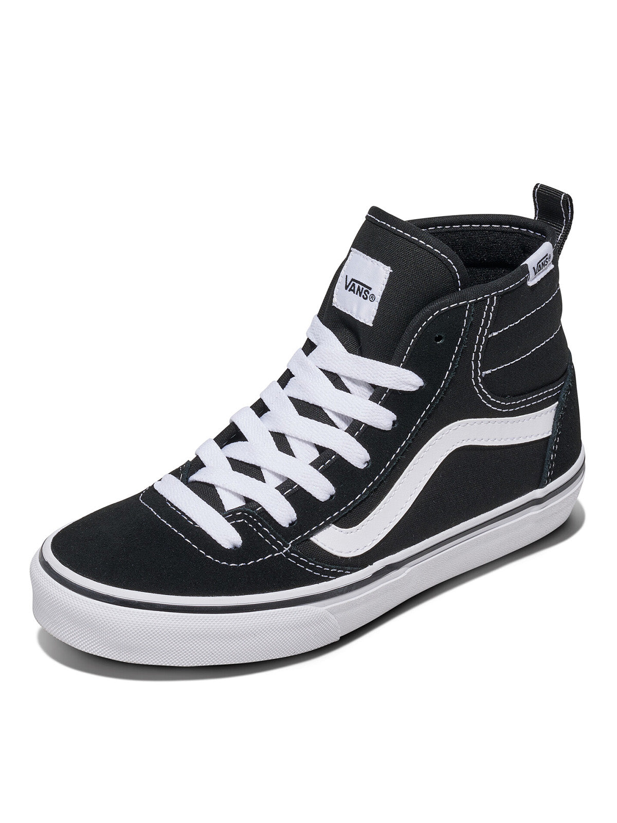 Zapatilla Niño Ashwood Hi Decon Negro Vans
