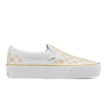 Zapatilla Mujer Slip On Checker Amarillo Vans