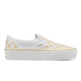 Zapatilla Mujer Slip On Checker Amarillo Vans