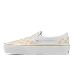 Zapatilla Mujer Slip On Checker Amarillo Vans