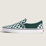 Zapatilla Adulto Slip On Checker Verde Vans
