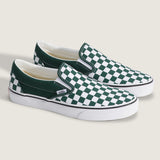 Zapatilla Adulto Slip On Checker Verde Vans