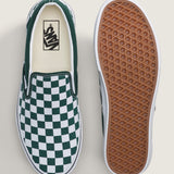 Zapatilla Adulto Slip On Checker Verde Vans