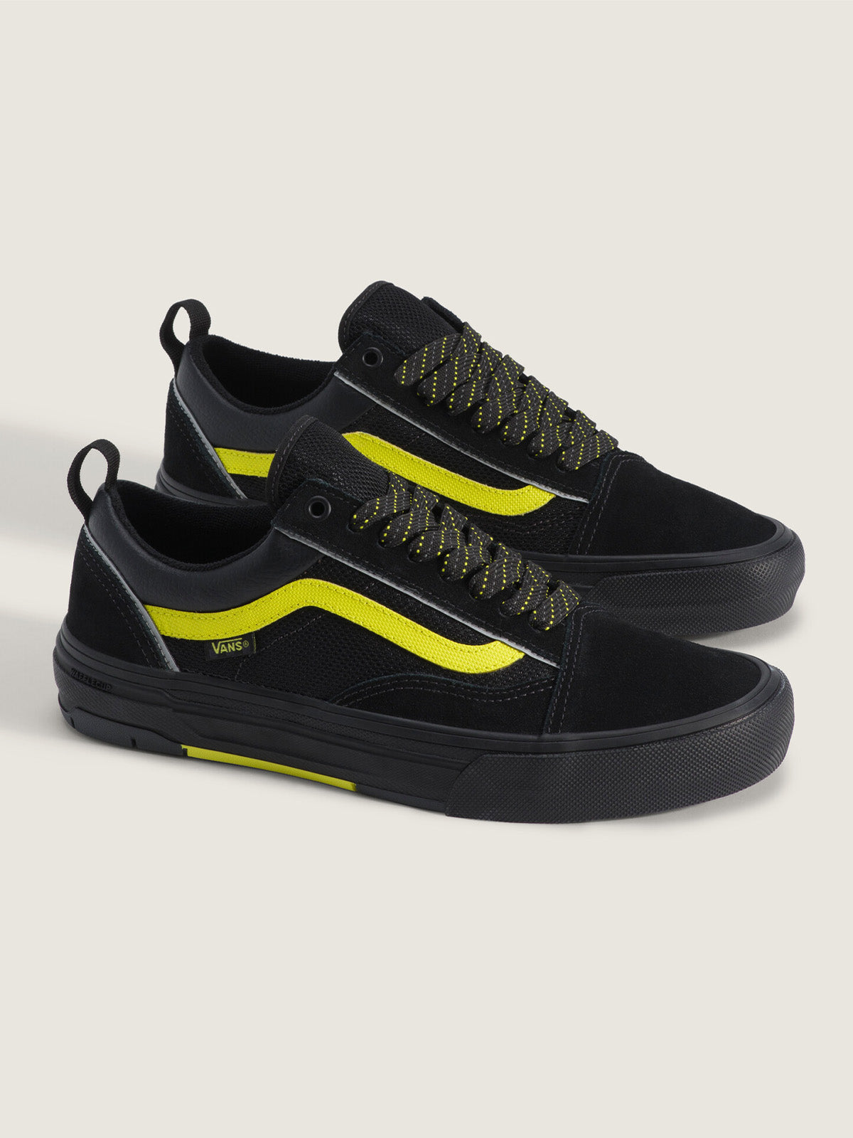 Zapatilla Hombre Skate Old Skool Wafflecup Negro