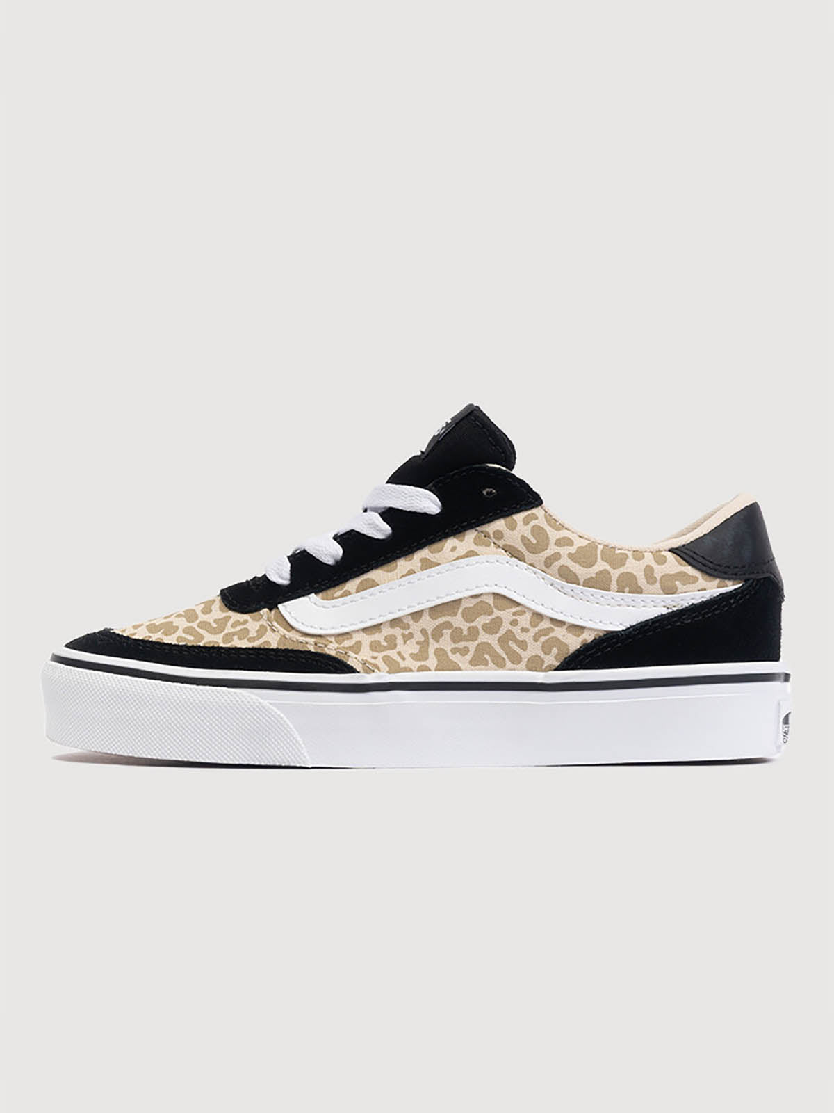 Zapatilla Junior (8 a 14 años) Brooklyn Ls Negro Vans